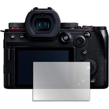 液晶保護フィルム Panasonic LUMIX G9 PRO II 対応 指紋防止 光沢 クリア 互換品 メディアカバーマーケット
