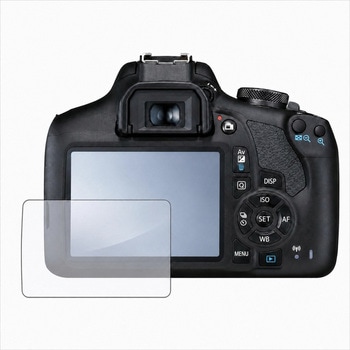 液晶保護フィルム Canon EOS Kiss X90 / X80 / X70 対応 高硬度9H ブルーライトカット反射防止 互換品 メディアカバーマーケット