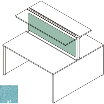 インターリンクR シェルフ両面タイプ用フロントパネル W1200用 布地FR<配送時組立サービス付> イトーキ