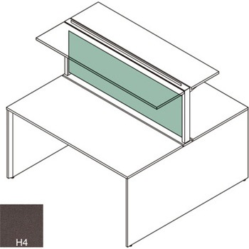 インターリンクR シェルフ両面タイプ用フロントパネル W2800用 布地C<配送時組立サービス付> - イトーキ