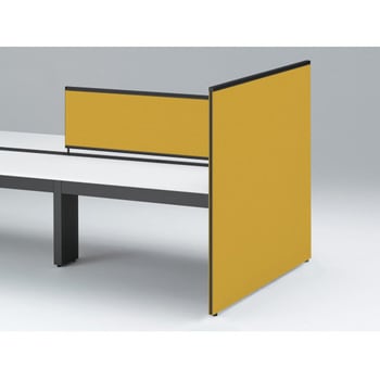 インターリンクR エンドロングパネル 両面タイプ用 H1350 D2400用 不織布FY<配送時組立サービス付> イトーキ