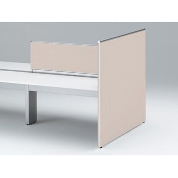 インターリンクR エンドロングパネル 両面タイプ用 H1350 D2400用 不織布FY<配送時組立サービス付> イトーキ