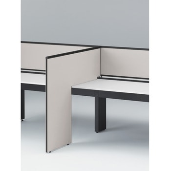 インターリンクR L型サイドパネル 中間用 H1150 D600用 布地FR<配送時組立サービス付> イトーキ