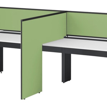 インターリンクR L型サイドパネル 中間用 H1150 D600用 布地FR<配送時組立サービス付> イトーキ