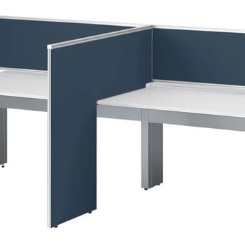 インターリンクR L型サイドパネル 中間用 H1150 D600用 布地FR<配送時組立サービス付> イトーキ