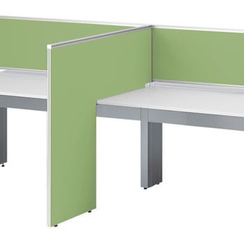 インターリンクR L型サイドパネル 中間用 H1150 D600用 布地FR<配送時組立サービス付> イトーキ