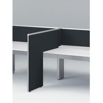 インターリンクR L型サイドパネル 中間用 H1150 D600用 布地FR<配送時組立サービス付> イトーキ