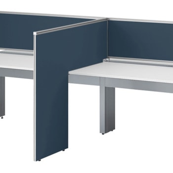 インターリンクR L型サイドパネル 中間用 H1150 D600用 布地FR<配送時組立サービス付> イトーキ