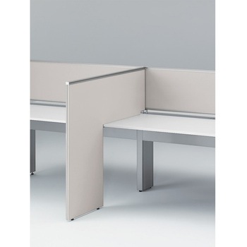 インターリンクR L型サイドパネル 中間用 H1150 D600用 布地FR<配送時組立サービス付> イトーキ