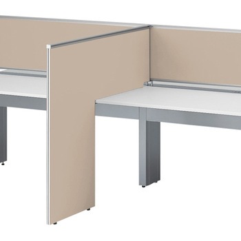 インターリンクR L型サイドパネル 中間用 H1150 D600用 布地FR<配送時組立サービス付> イトーキ