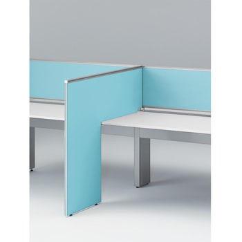 インターリンクR L型サイドパネル 中間用 H1150 D600用 布地FR<配送時組立サービス付> イトーキ