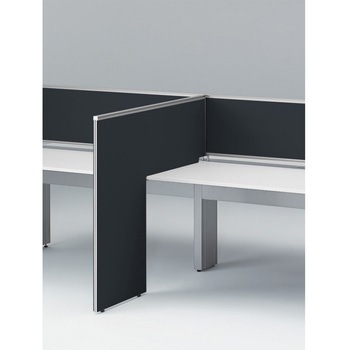 インターリンクR L型サイドパネル 中間用 H1150 D600用 布地FR<配送時組立サービス付> イトーキ