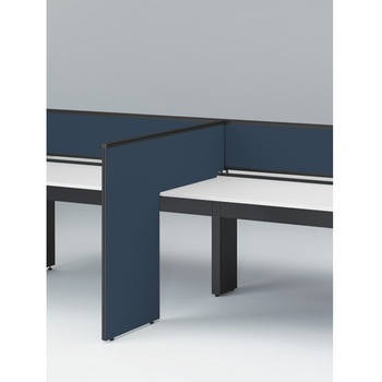 インターリンクR L型サイドパネル 中間用 H1050 D700用 布地C<配送時組立サービス付> - イトーキ