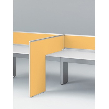 インターリンクR L型サイドパネル 中間用 H1050 D700用 布地C<配送時組立サービス付> イトーキ