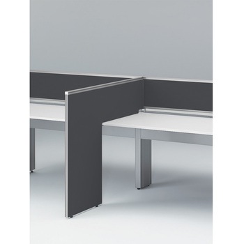 インターリンクR L型サイドパネル 中間用 H1050 D700用 布地C<配送時組立サービス付> イトーキ