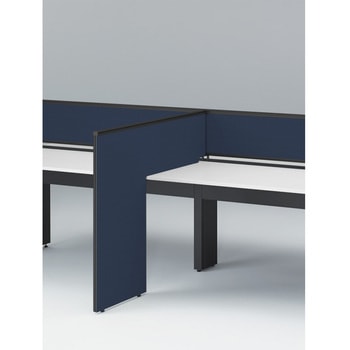 インターリンクR L型サイドパネル 中間用 H1050 D600用 不織布FY<配送時組立サービス付> イトーキ