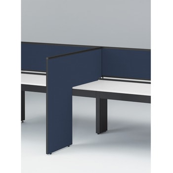 インターリンクR L型サイドパネル 中間用 H1150 D600用 不織布FY<配送時組立サービス付> イトーキ