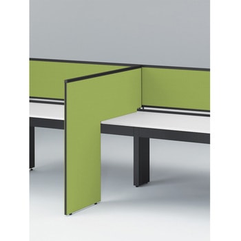 インターリンクR L型サイドパネル 中間用 H1150 D600用 不織布FY<配送時組立サービス付> イトーキ