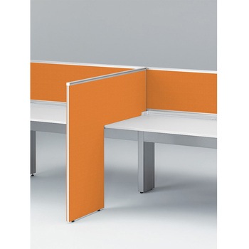 インターリンクR L型サイドパネル 中間用 H1150 D600用 不織布FY<配送時組立サービス付> イトーキ