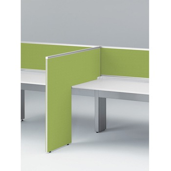 インターリンクR L型サイドパネル 中間用 H1150 D600用 不織布FY<配送時組立サービス付> イトーキ