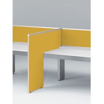 インターリンクR L型サイドパネル 中間用 H1150 D600用 不織布FY<配送時組立サービス付> イトーキ