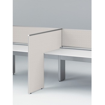 インターリンクR L型サイドパネル 中間用 H1150 D600用 不織布FY<配送時組立サービス付> イトーキ