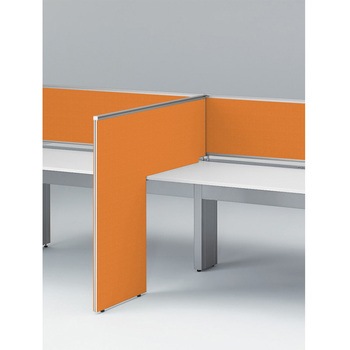 インターリンクR L型サイドパネル 中間用 H1150 D600用 不織布FY<配送時組立サービス付> イトーキ