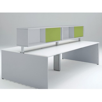 インターリンクR フロントキャビネット オープンタイプ(両面タイプ用) ロータイプ W3000 不織布FY<配送時組立サービス付> イトーキ