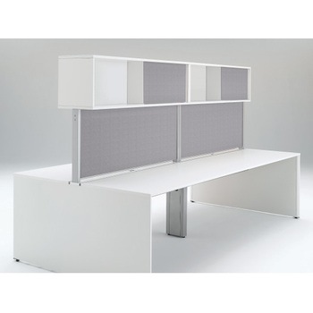 インターリンクR フロントキャビネット オープンタイプ(両面タイプ用) ハイタイプ W1400 不織布FY<配送時組立サービス付> イトーキ