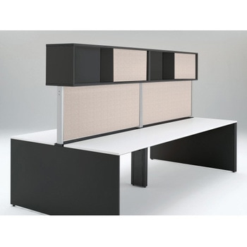 インターリンクR フロントキャビネット オープンタイプ(両面タイプ用) ハイタイプ W2400 不織布FY<配送時組立サービス付> イトーキ