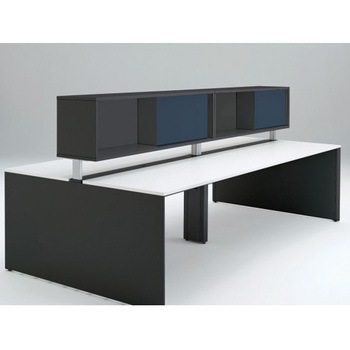 インターリンクR フロントキャビネット オープンタイプ(両面タイプ用) ロータイプ W1400 布地FR<配送時組立サービス付> イトーキ