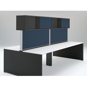 インターリンクR フロントキャビネット オープンタイプ(両面タイプ用) ハイタイプ W1500 布地FR<配送時組立サービス付> イトーキ