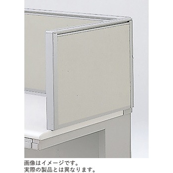 CRYデスク 机上サイドパネル D627×H320<配送時組立サービス付> イトーキ