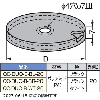 家具脚用グライドDUOタイプ ベース標準仕様 LAMP(スガツネ工業)