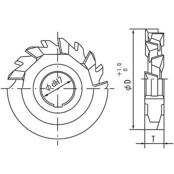 岡崎精工 千鳥刃サイドカッター ＳＳＴ１２５Ｘ０５０ １個 （メーカー