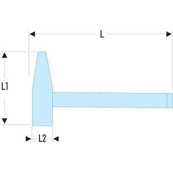 FACOM(ファコム) グラファイト DIN エンジニアハンマー 0.58kg | 205C50 FACOM