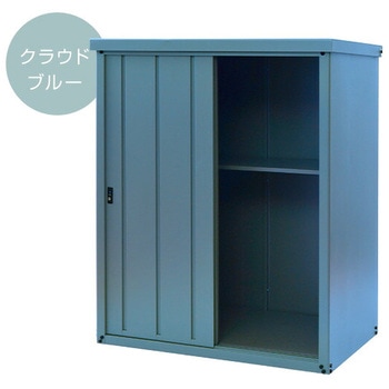 スチール収納庫 物置き 幅122 奥行79 高さ153 YAMAZEN(山善)