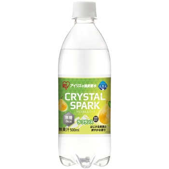 CRYSTAL SPARK 500ml×24本 洋梨 アイリスオーヤマ