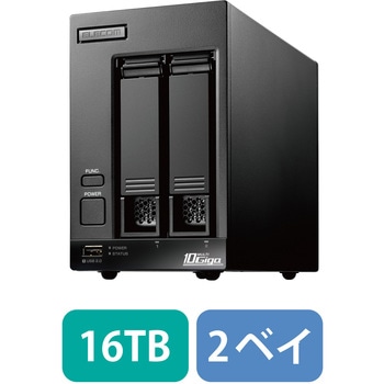 NAS Windows Server IoT 2022 for Storage搭載 Atom 2ベイデスクトップ スタンダード エレコム