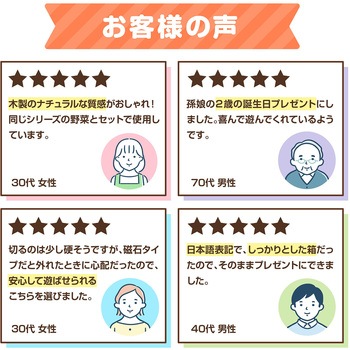 木製おままごとセット くだもの アーテック(学校教材・教育玩具)