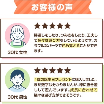 木製棒通し アーテック(学校教材・教育玩具)
