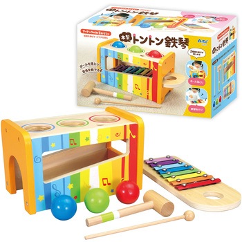 木製トントン鉄琴 アーテック[学校教材・教育玩具]