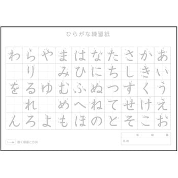ひらがな・かたかな練習水書紙 アーテック(学校教材・教育玩具)