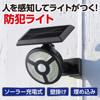 ソーラー充電式 人感センサー防犯ライト アーテック[学校教材・教育玩具]