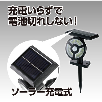 ソーラー充電式 人感センサー防犯ライト アーテック[学校教材・教育玩具]