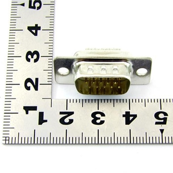 ハイデンシティD-subコネクタ プラグ 15pin 共立電子産業