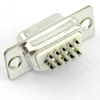 ハイデンシティD-subコネクタ プラグ 15pin 共立電子産業