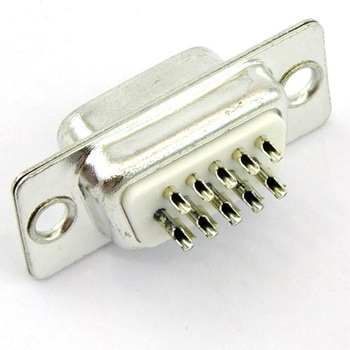 ハイデンシティD-subコネクタ ソケット 15pin 共立電子産業