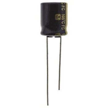 コンデンサ 100μF， ，63V dc Panasonic(パナソニック)