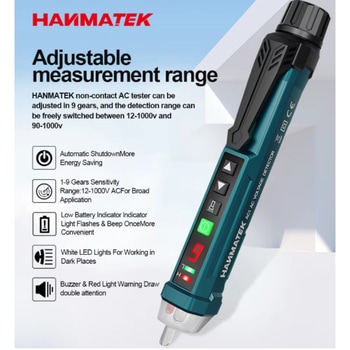 非接触電圧テスター HANMATEK